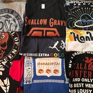 Bundle of 9 Venture Bros. women's size small NWOT t-shirts Excellent condition